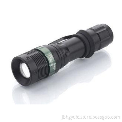 Portable Durable zoom Aluminum Cree LED Flashlight with Cli